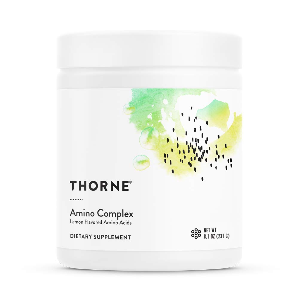 THORNE Amino Complex Bundle - Promotes Lean Muscle Mass and Energy Production - Lemon & Berry Flavors