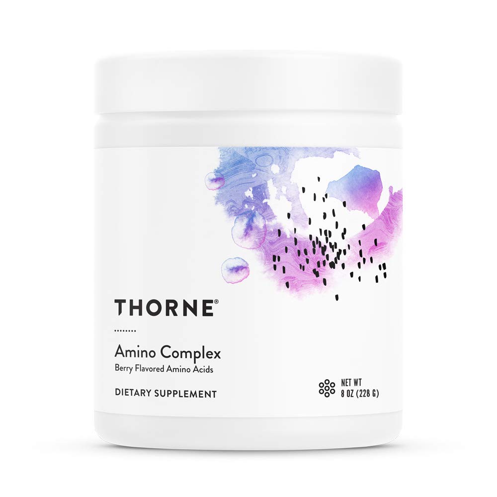 THORNE Amino Complex Bundle - Promotes Lean Muscle Mass and Energy Production - Lemon & Berry Flavors