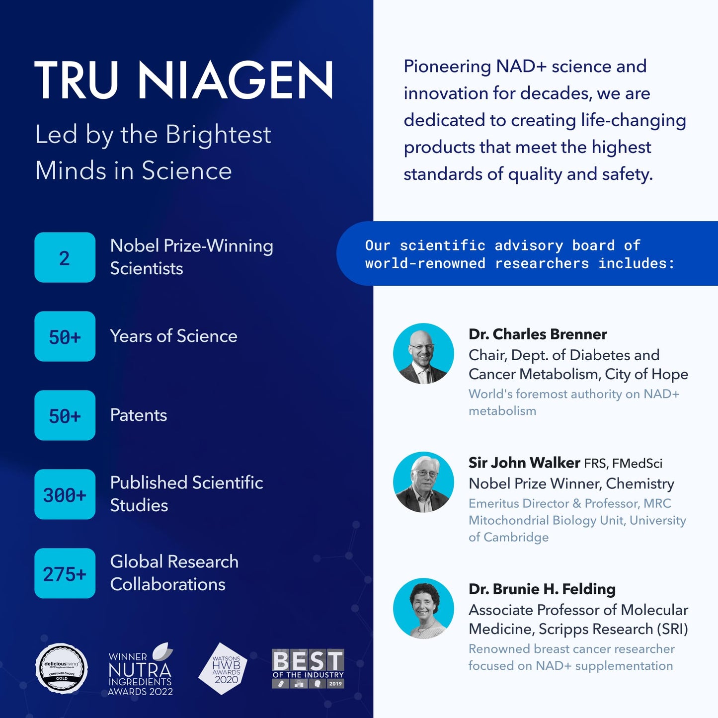 TRU NIAGEN Patented NAD+ Supplement for Anti Aging and Cell Regeneration, 300 mg Niagen, 30 Servings | Supports Cellular Energy, Brain, Muscle | Nicotinamide Riboside (NR) Take 1 Daily | 2 Bottles