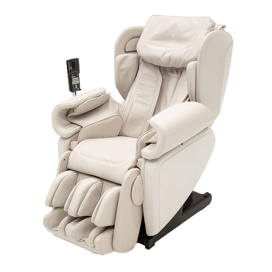 Synca Wellness Kagra - Premium 4D Heated Zero Gravity Massage Chair | Dual Layer Body Scan | 5 Unique Deep Stretches | Pulsating Shiatsu Massage | 78 Massage Techniques (White)