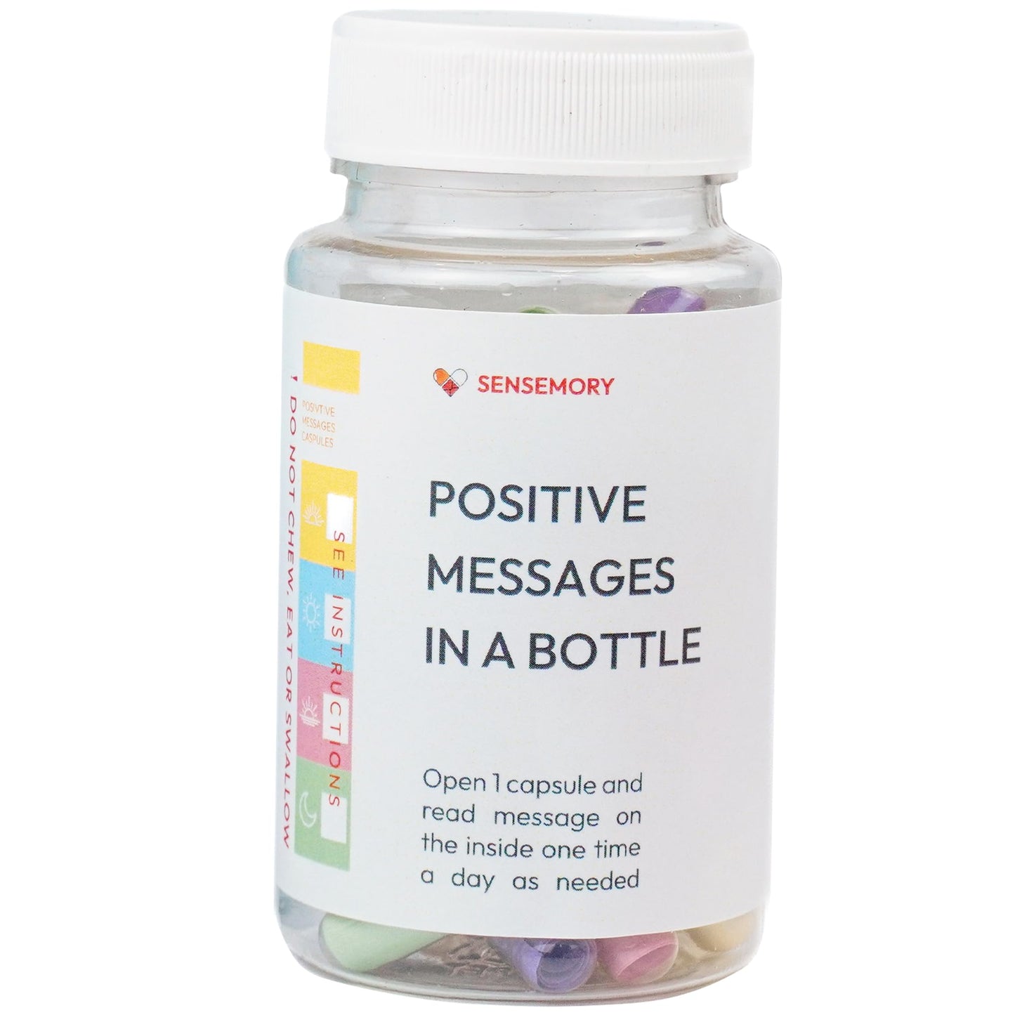 50 Pre-Written Positive Messages in a Bottle, Adult Stress Relief Gifts, Teacher Gifts, Positive Affirmation Gifts for Women, Thanksgiving Gifts, Self Care Kit Mediation, Unique Health Wellness Gifts