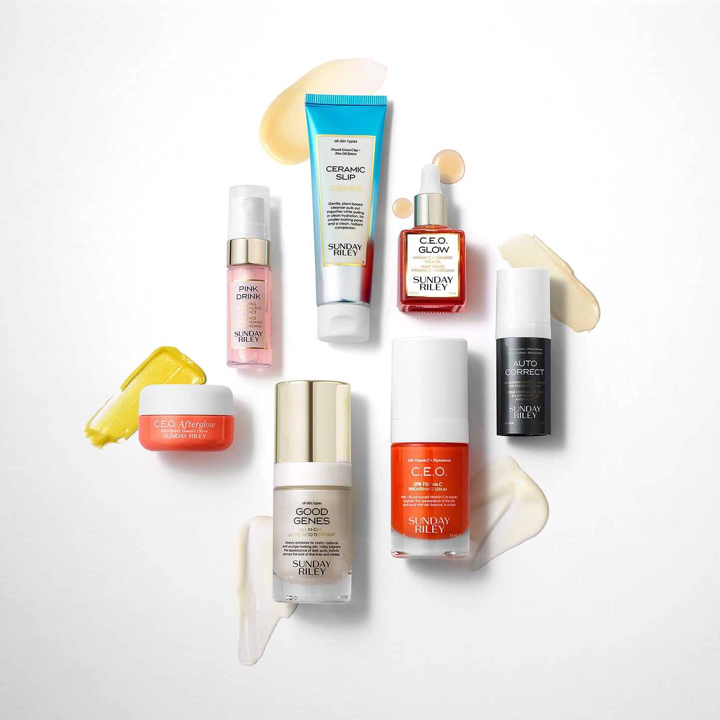 Sunday Riley Wake Up With Me Complete Brightening Morning Skincare Set, 1 ct.