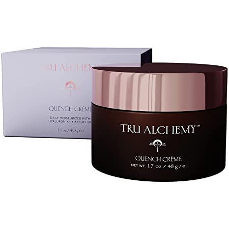 Tru Alchemy Quench Crème Daily Facial Moisturizer | Hyaluronic Acid, Vitamin C, & Bakuchiol (better than Retinol) | Daily Firming Skin Moisturizer Face Cream for Women