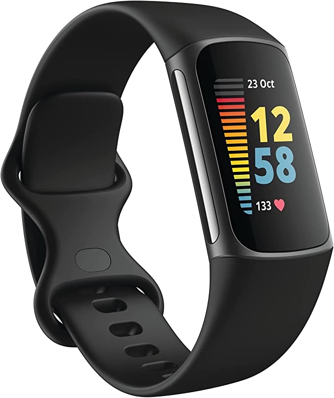 Fitbit Charge 5 Advanced Fitness & Health Tracker with Built-in GPS, Stress Management Tools