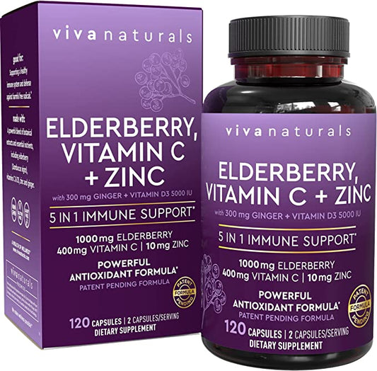 Viva Naturals Sambucus Elderberry