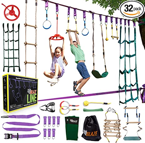 Trailblaze Ninja Warrior Obstacle Course For Kids